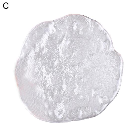 Палитра для дизайна ногтей, прозрачная, высокая прочность, креативные формы, небьющиеся, широкое применение, смешанные цвета, стеклянные ювелирные изделия, демонстрация