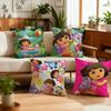 D-Dora the E-Explorer наволочка Декорация Комната Магазин Автомобиль Лучший Домашний Офис Кофейная Подушка Диван Печать Скандинавская Простота Хит