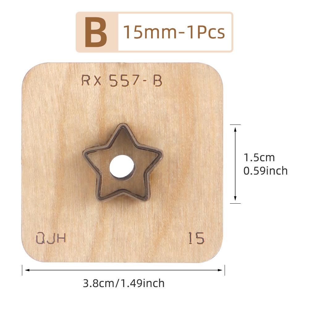 1 шт. Кожаный вырубной штамп DIY Лезвие-нож для вырезания лепестков цветов Форма-штамп для изготовления кожаных брелоков Кожевенное ремесло Штамп для пробивки