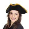 Stage Show Pirate Hat For Cosplay Party Soft Tricorne For Halloween Halloween Unisex Hat Hat Co T4W2