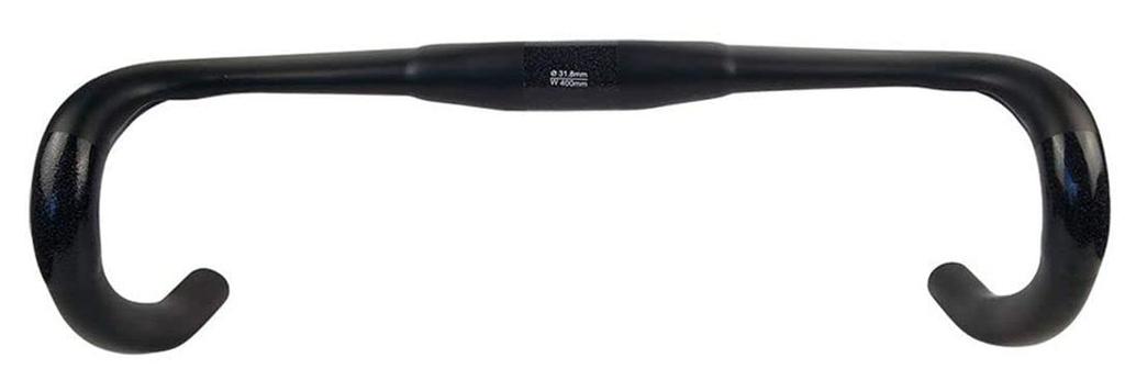 Карбоновая ручка для шоссейного велосипеда Аэродинамический руль Drop Bar Диаметр Drop Сверхлегкий аэродинамический руль для шоссейного велосипеда Интегрированная эргономика 79,4 мм 123,5 мм