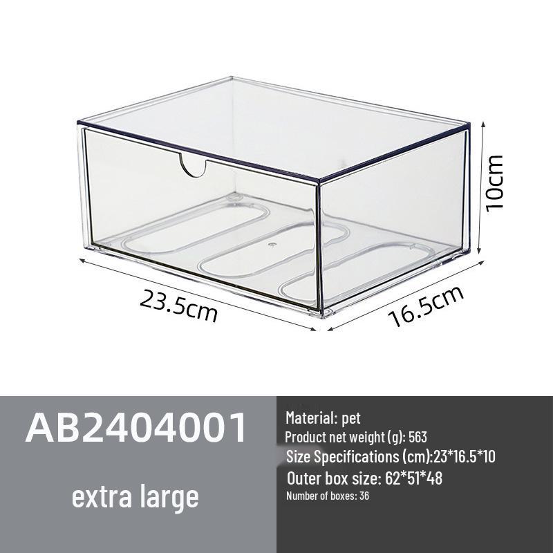Акриловый бокс для хранения солнцезащитных очков для трансграничной торговли: Многослойный настольный выставочный шкаф с выдвижными ящиками, пылезащитная полка