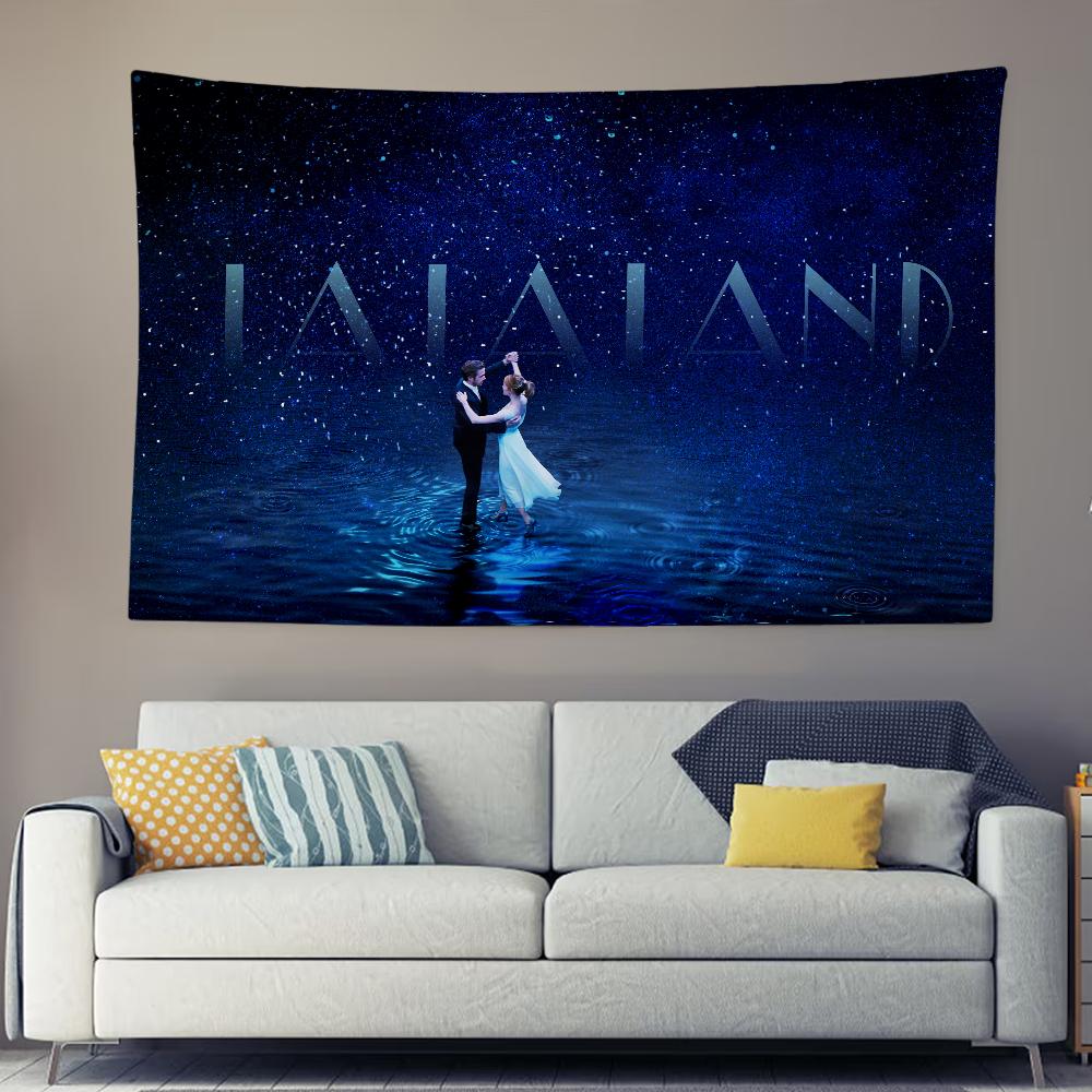 LLALALAND Movie Tapestry Decoration Bedroom Dormitory Background Cloth Holiday Home Party Living Room Club Cloth
