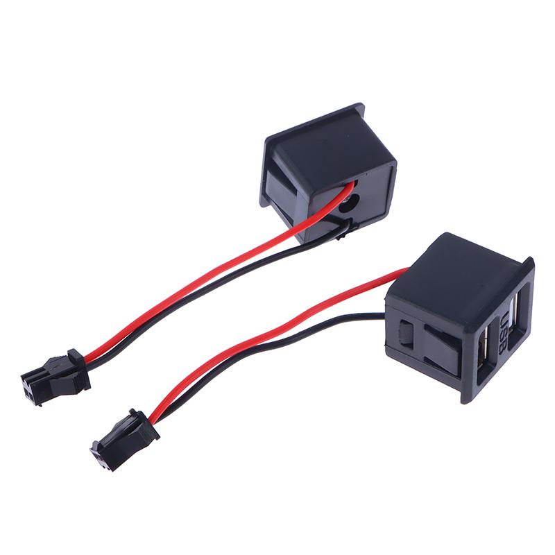 1 шт. двухслойная USB-розетка типа C, гнездо для зарядки лампы, розетка с кабельным разъемом