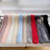180cm Luxury Wraps Shawl Thick Fluffy Ladies Neck Warmer Muffler Fake Fur Long Scarf  For Women Men