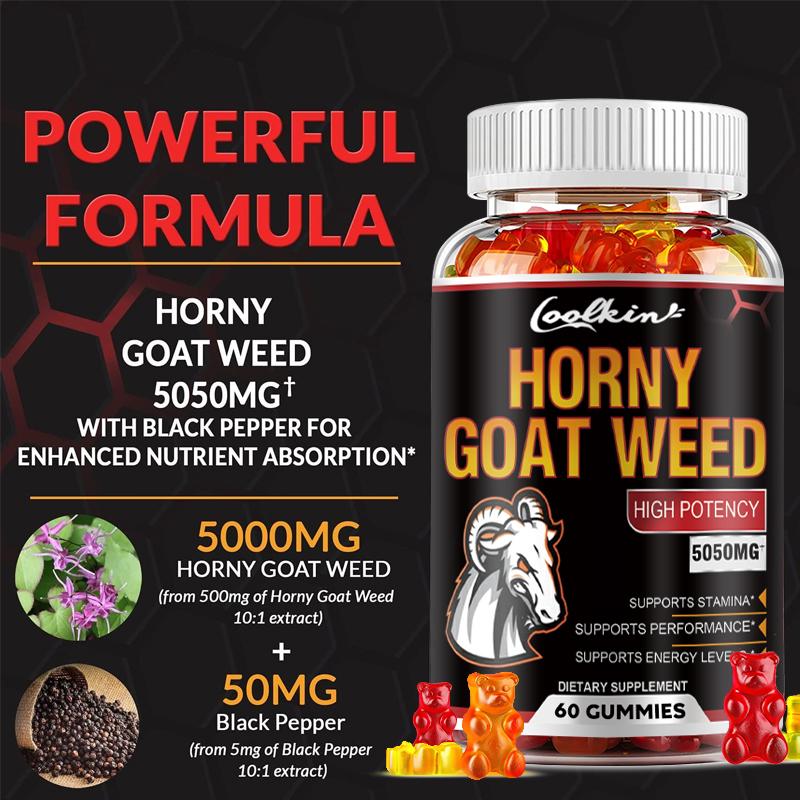 Coolkin - Epimedium Extract Gummies - Athletic Performance