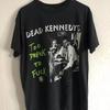 Dead Kennedys Слишком пьян, чтобы трахаться Черная хлопковая футболка с коротким рукавом Унисекс S5XL Унисекс футболка