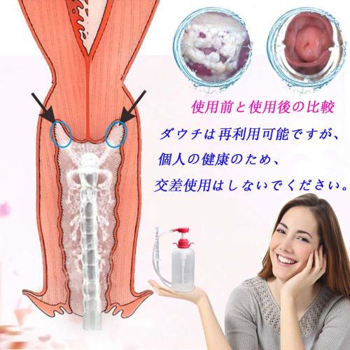 TOUFEIYUAN Multipurpose Enema Pump with Enema Syringe, Clean Shower, and Manual Pump for Bowel Movements, Unisex, 600ml Capacity, Includes One 60cm Tu