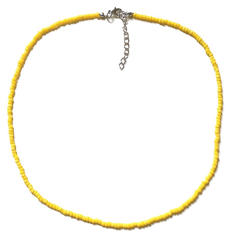 50см Красочное Богемное Колье-Чокер из Бисера – Идеально для Хэллоуина и Рождества