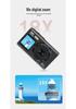 5K HD Dual-Screen Digital Camera with WIFI Transfer: Ultra-Clear Portable Selfie Cam for Students