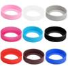 Non-Slip Water Cup Coasters Silicone Water Bottom Sleeve Cup Mat Vacuum Cup Bottom Mat  Mug
