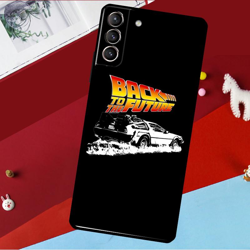 Back To The Future Case For Samsung Galaxy S23 S22 S21 Ultra S20 FE S9 S10 Note 10 Plus Note 20 Ultra Cover