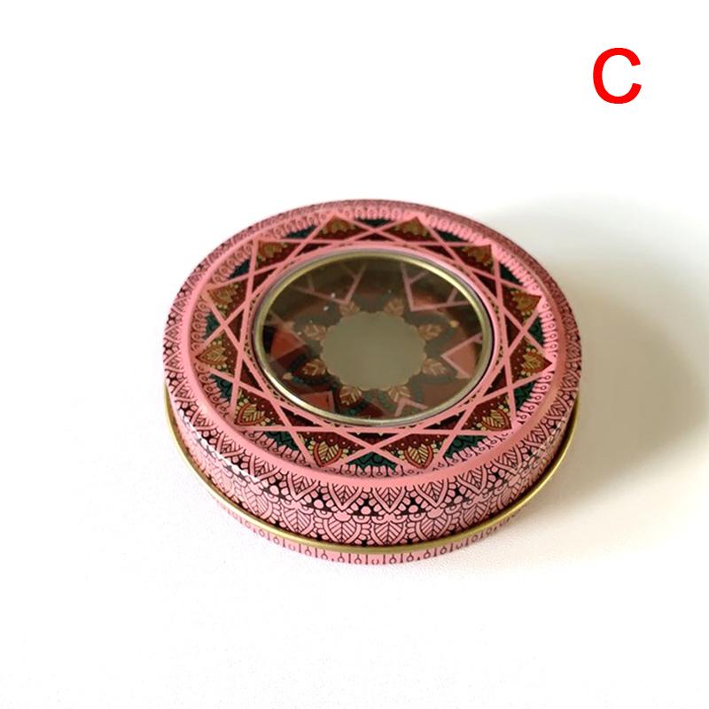 Жестяная коробка с шафраном для упаковки 1 г шафрана Жестяная коробка с окном из ПВХ