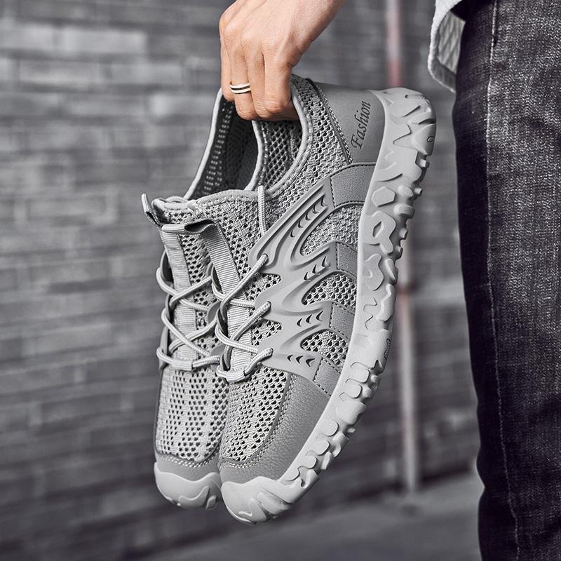 Модные мужские кроссовки весна лето осень зима дышащая сетчатая повседневная обувь легкая уличная обувь офисная рабочая обувь мужская обувь