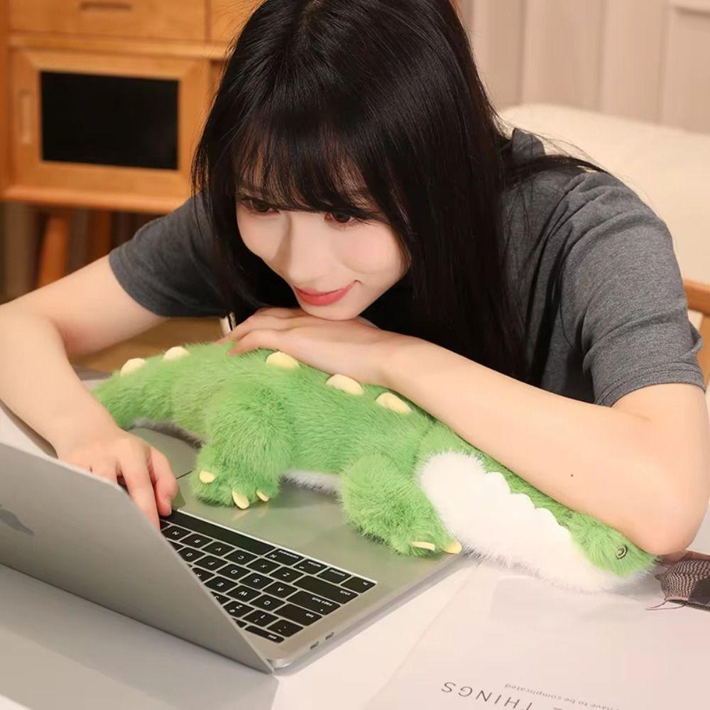 Stuffed Animal Crocodile Doll Plush Toy Cartoon Crocodile Throw Pillows Birthday Gifts