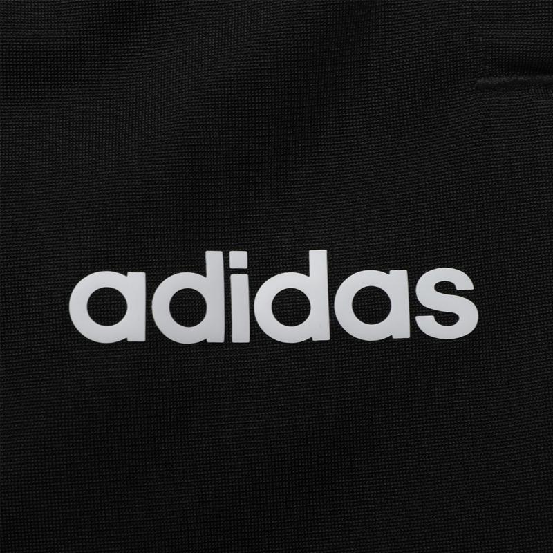adidas Брюки из трикотажа Essentials с 3 полосками и открытым низом Черные EI9761
