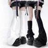 Японские гольфы-гетры Y2K в стиле " Spicy Girl", милые, мягкие, длинные, женские, согревающие ноги, эластичные, стройнящие, носки-чулки, в форме рога