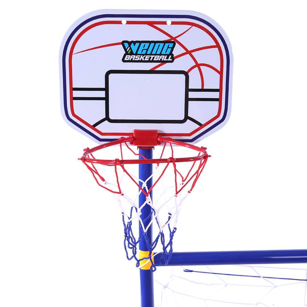 Soccer Goal Pool with Basketball Hoop Set for Kids 2 In 1 Outdoor Sports Basketball Stand Soccer Goal