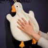 Ручное полотенце из кораллового флиса в форме гуся, Впитывающая салфетка для рук на вешалке
