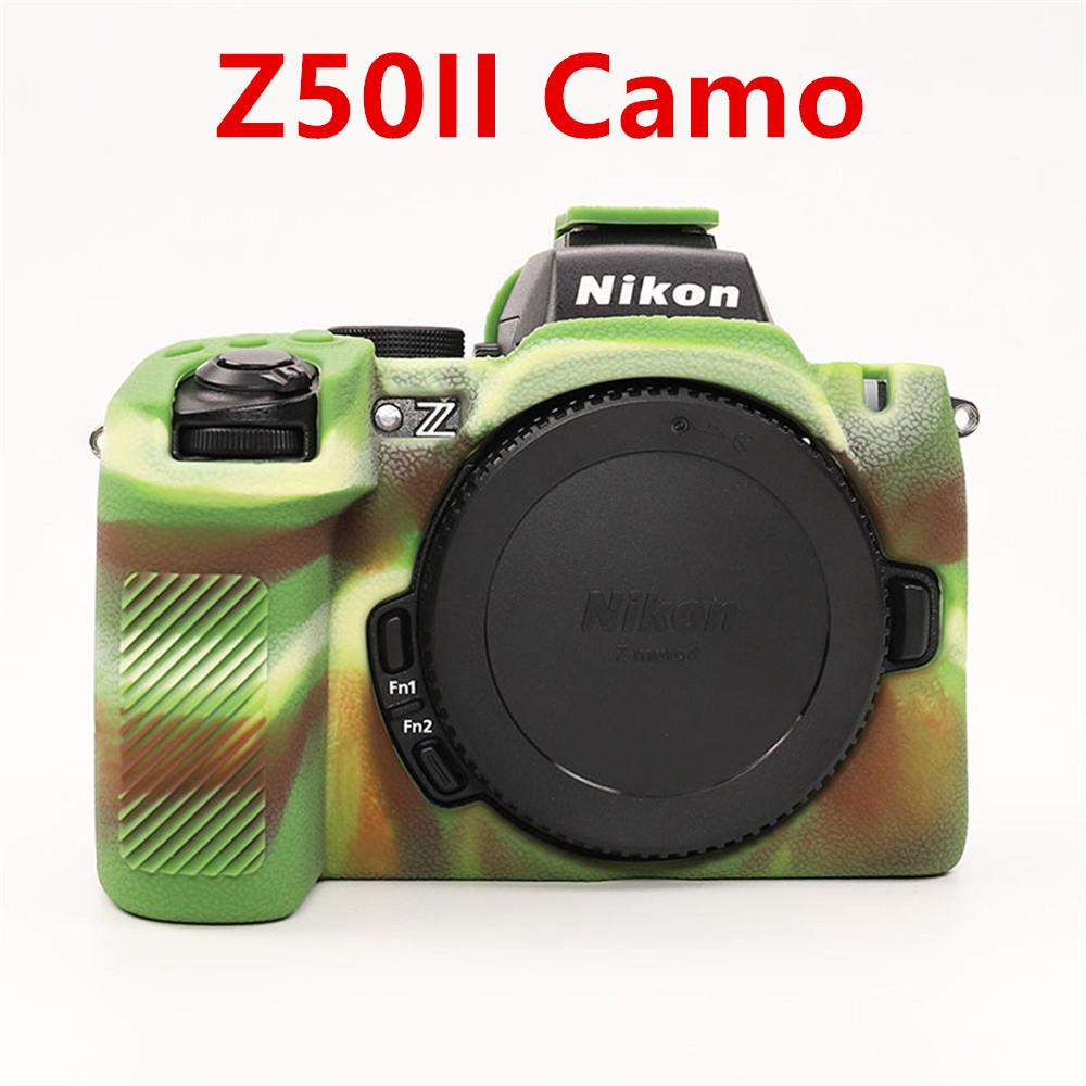 Мягкий силиконовый защитный чехол-накладка для камеры для Nikon Z50 Z50II Z5 Z6 Z7 Z6II Z7II Z6III Z63 Сумка для камеры Резиновая кожа