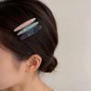 Gold Silk Fabric Songzhen Hair Clip Chinese Style Silk Hair Clip Vintage Pearl Inlay Hairpin  Girls