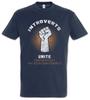 Introverts Unite T-Shirt Fun Geek Nerd Computer Science Scientist Gamer Gaming