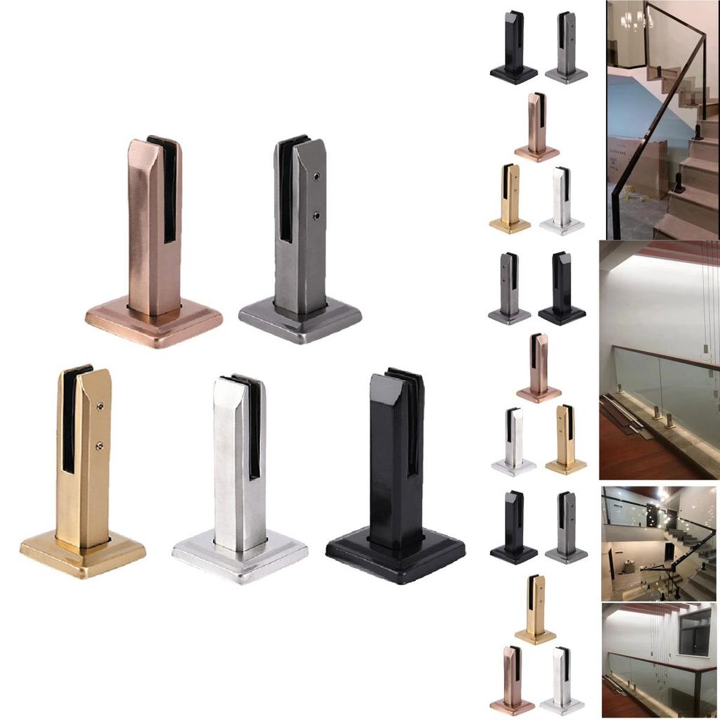 Floor Mount Glass Clip Versatile Stylish And Long-lasting
