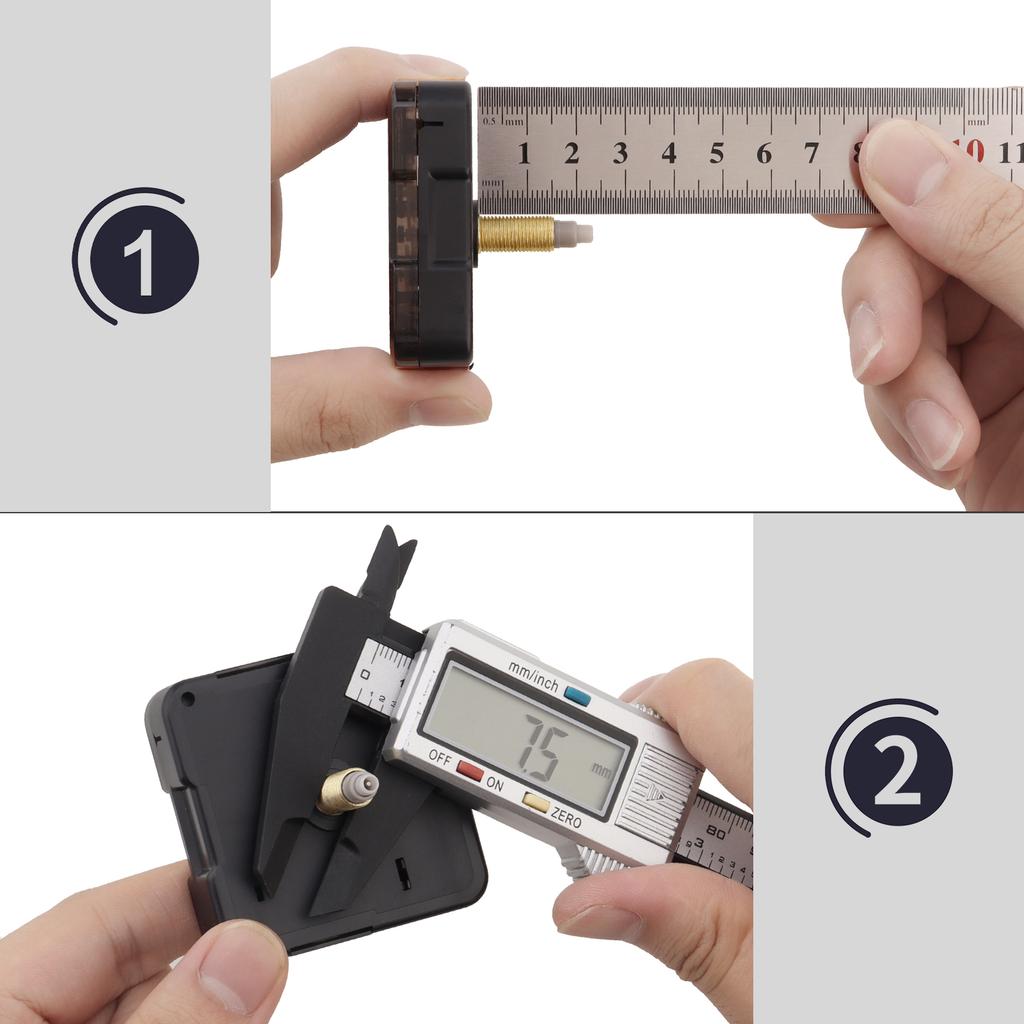 Механизм часового механизма Настенные часы с стрелками Бесшумный механизм плавного хода секундной стрелки