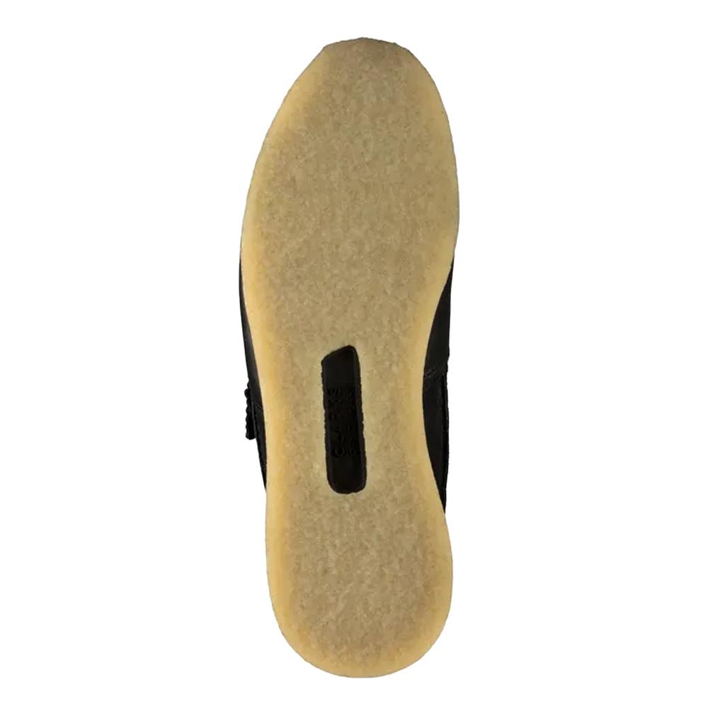 Clarks Mens Toe Run Leather Trainers