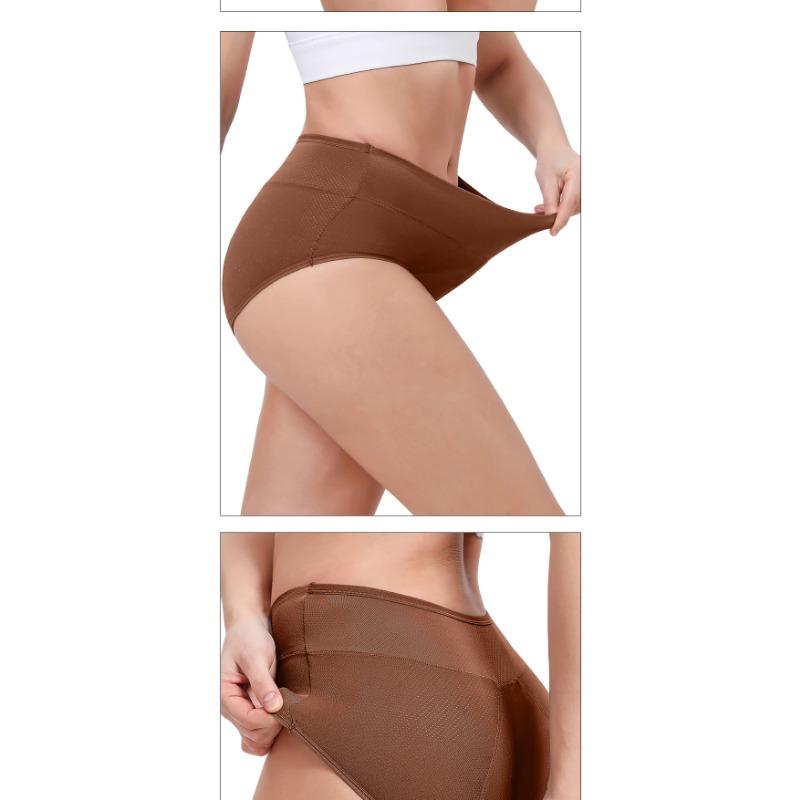 High Waist Breathable Leakproof Absorbent Period Panties For Women