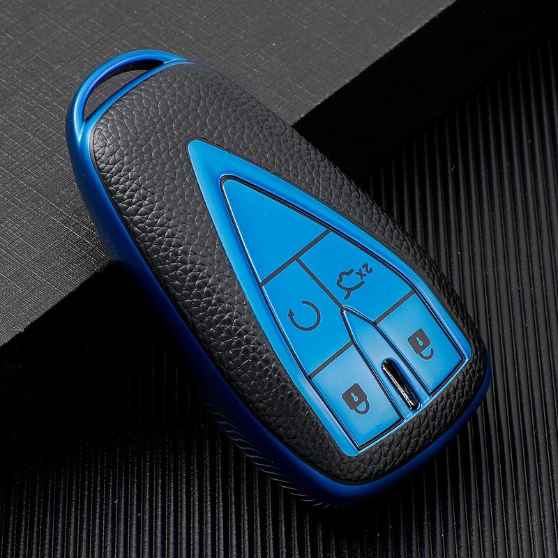 Чехол для дистанционного ключа из ТПУ с 3, 4, 5 кнопками для Changan CS35 Plus CS55 Plus CS75 Plus 2019 2020, защитный чехол для ключей, держатель для сумки