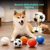 Dog, Toy Ball Grinding Teeth Self-hi Teddy Corgi Small Dog Pet Stepping On The Ball Deformation Bouncing Luminous Ball