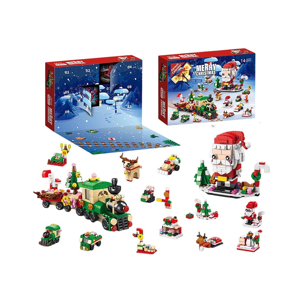 Рождественский календарь ожидания включает календарь прибытия, рождественские навыки для рук, сюрпризы - рождественские коллекционные предметы