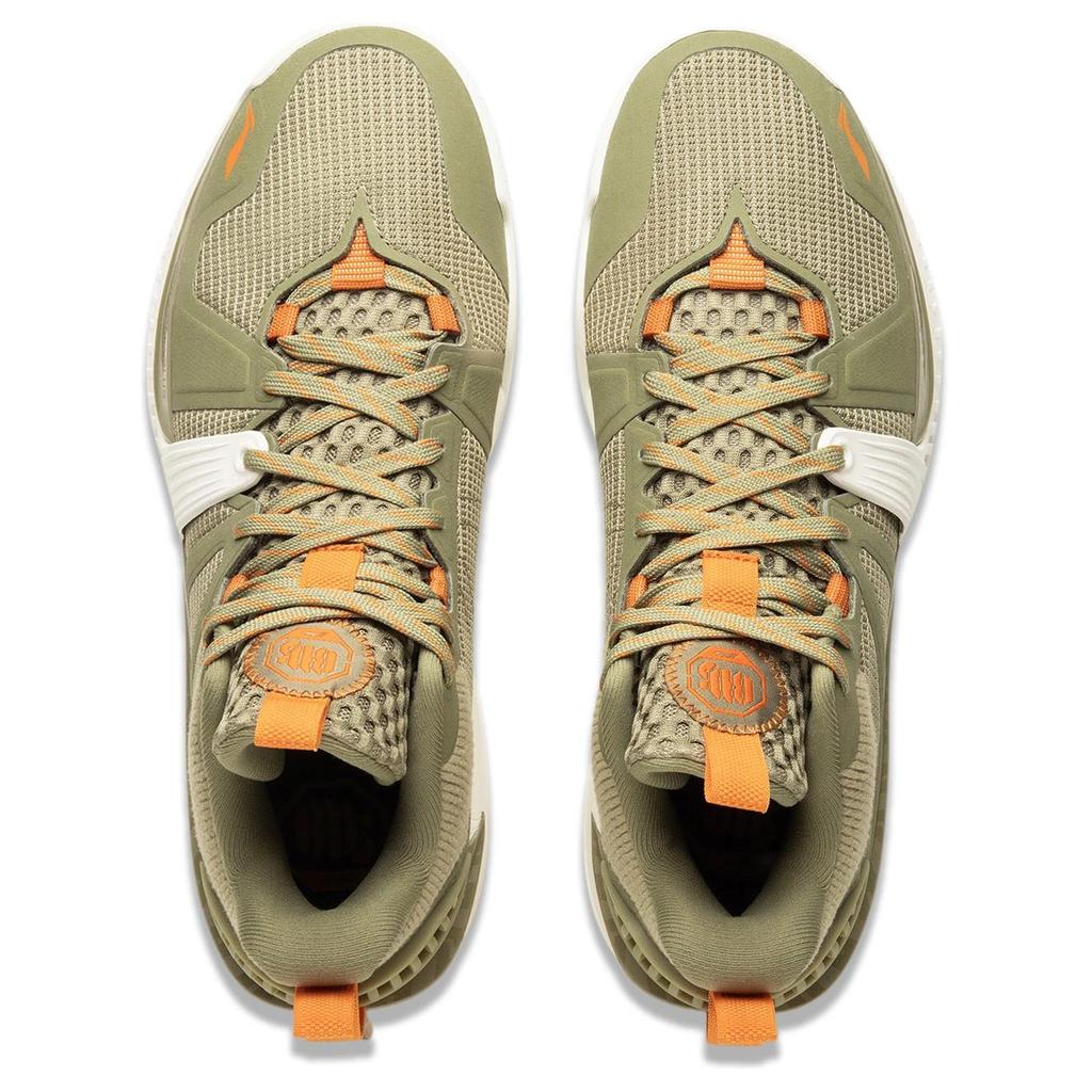 Li Ning Storm 2024 WNTR Badfive Lightweight Rebound Grip Durable Stability Cushioning Anti-Slip High-Top Basketball Shoes Men Sneaker ABFU051-1