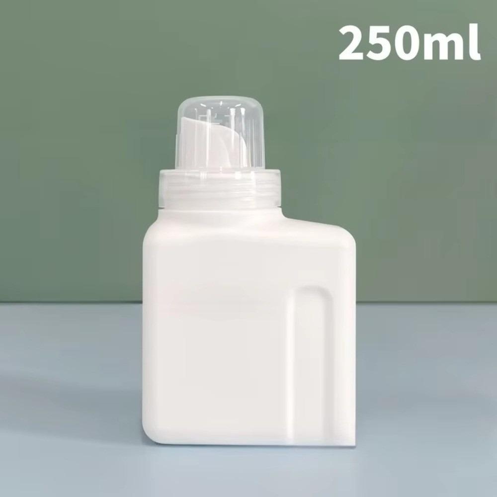 White Dispenser Container 250/600/1000ml Packaging Bottle For Water Soaps Detergent Liquid