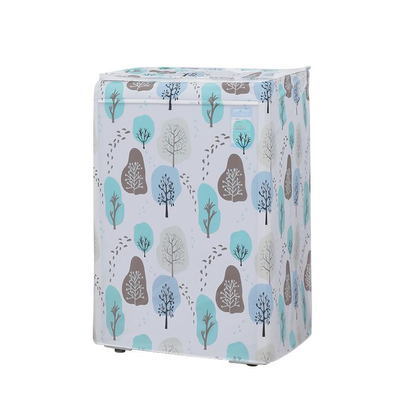 1PC Dryer Dust Cover Home Supplies Drum Waching Machine Cover Sunscreen Washing Machine Cover Transparent PEVA Waterproof