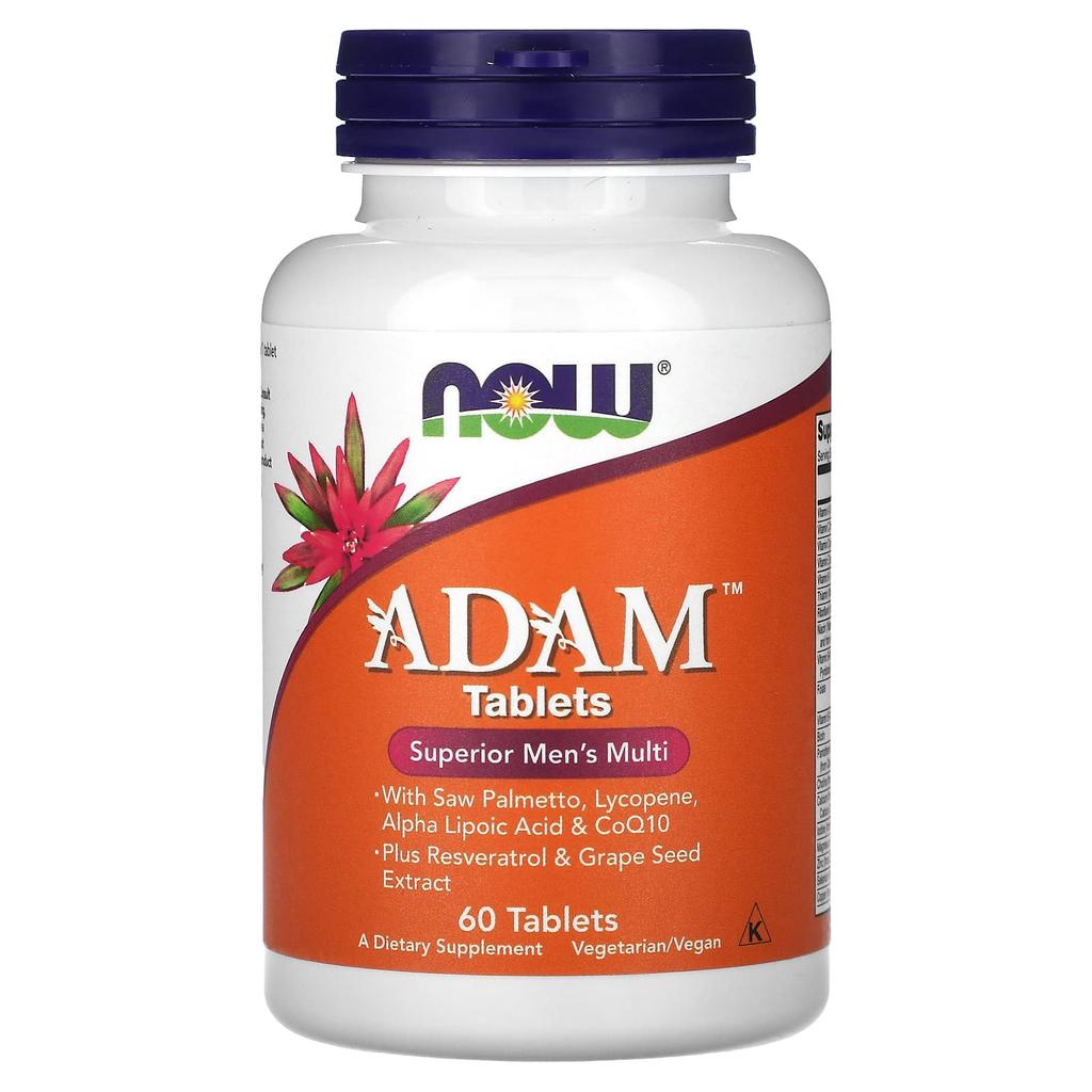 Now Foods ADAM, Superior Men's Multivitamin, 60 Tablets