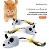 Electric Mouse Toy for Cats Interactive Plush Mouse with Remote Control Rechargeable Automatic