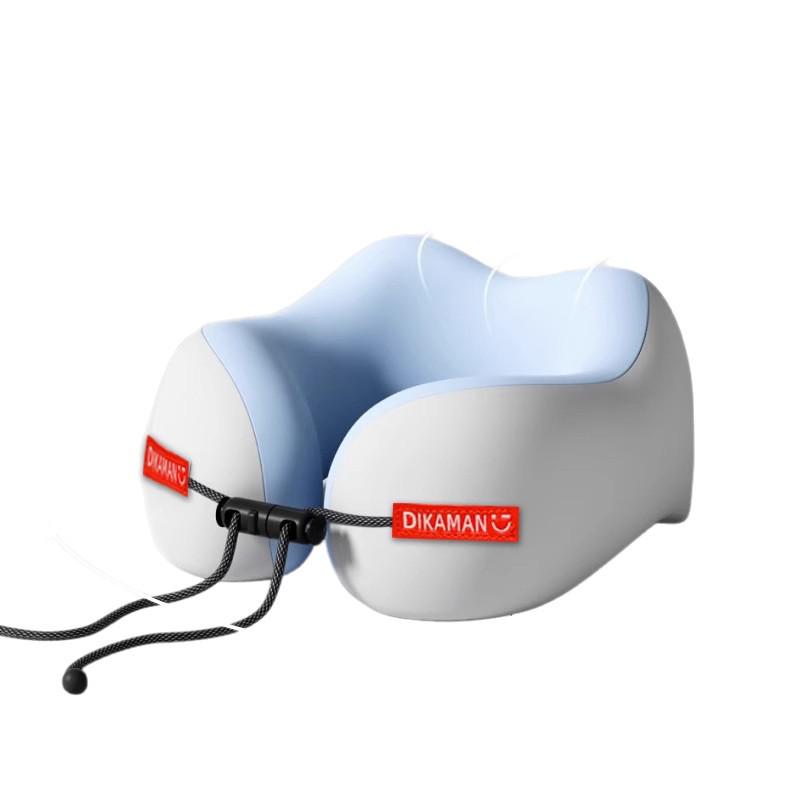 Портативная U-образная подушка-подголовник из пены с эффектом памяти для путешествий и длительных поездок