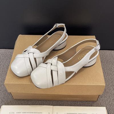 Модная обувь Мэри Джейн для женщин Весна Осень Уличная одежда Толстая подошва Противоскользящий Массивный каблук Одинарная обувь Модная Универсальная