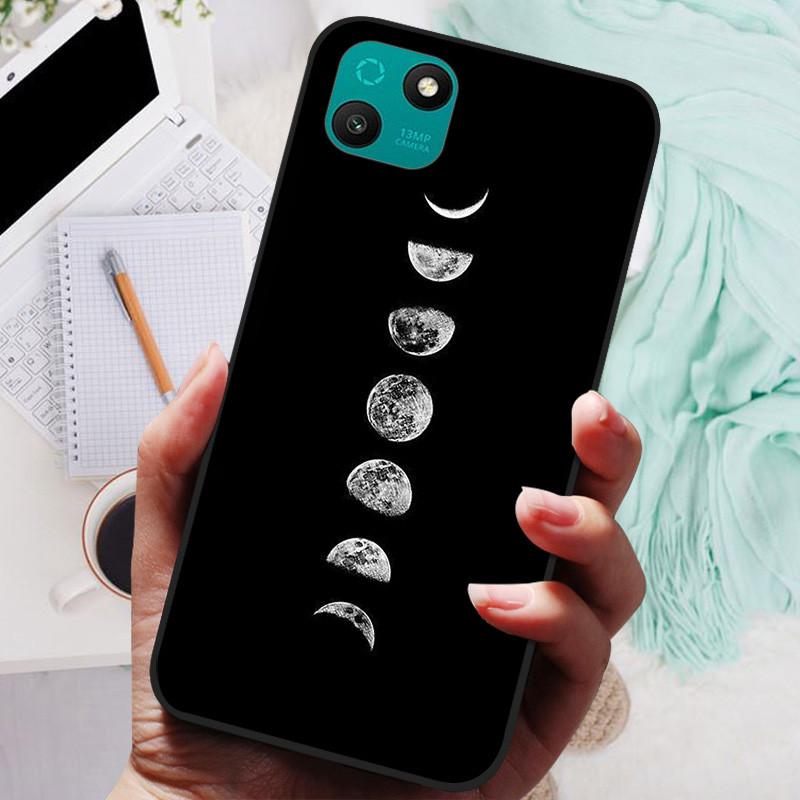 Мягкий чехол для телефона Wiko T10 4G Чехол T3 Funda ТПУ Космический Мраморный Черный Силиконовый Coque для Wiko T 10 WikoT3 Ударопрочный Мультяшный