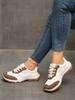 Модные Новые Женские Кроссовки Модная Платформа Шнуровка Повседневная Спортивная Обувь Удобные Беговые Женские Вулканизированные Туфли Женская Обувь