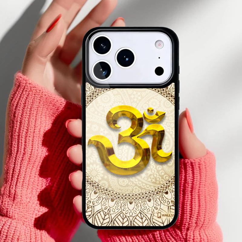 Цветной чехол для телефона Yoga Om Mandala для iPhone 17 Air 16e 15 14 13 Pro Max Задняя крышка для 12 11 Pro Coque