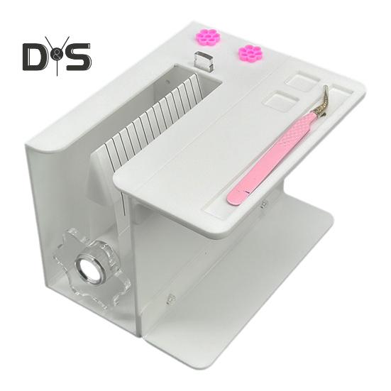 Acrylic Eyelash Root Splitter Manual Eyelash Fanning Machine Fan Maker Professional Women Eyelash Flowering Tools Lashes Extension Supplies