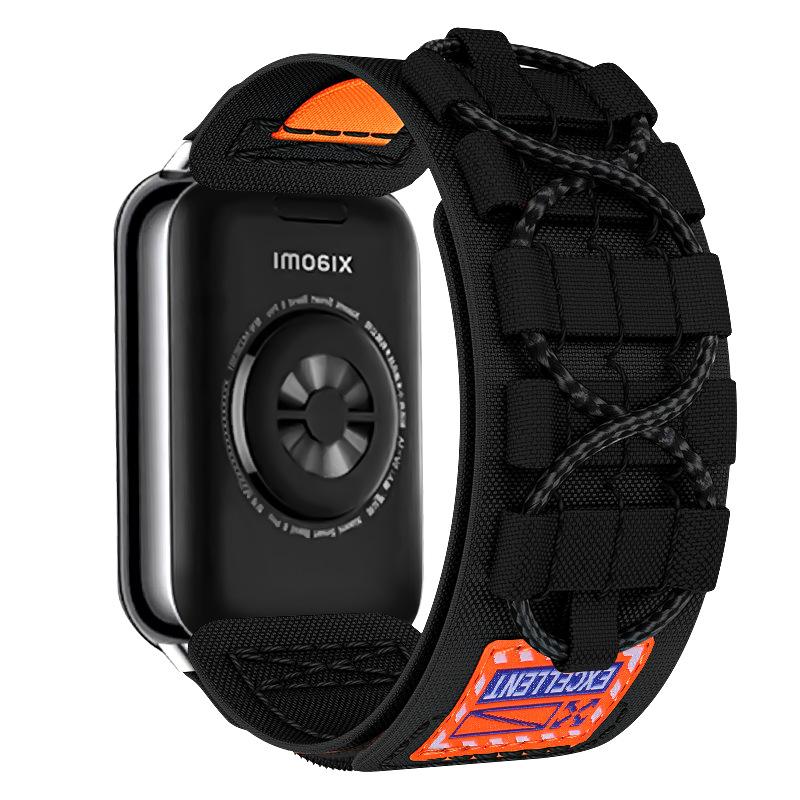 Nylon Loop Strap for Xiaomi Mi 8 Pro/Redmi Watch 4 Replacement Wristband Braided Sport Belt Men Women Watchband Quick Release