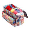 Tote Bag Unique Pattern Large Capacity Oxford Cloth Yarn Storage Bag with Handle for Home