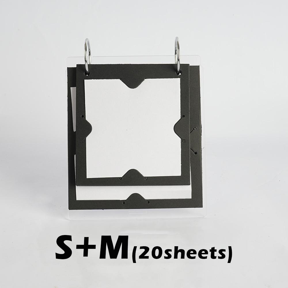 Альбом для моментальных фотографий из матовой крафт-бумаги 3 дюйма, большая емкость, подставка для фото для Fujifilm Instax Mini SQ/ GO