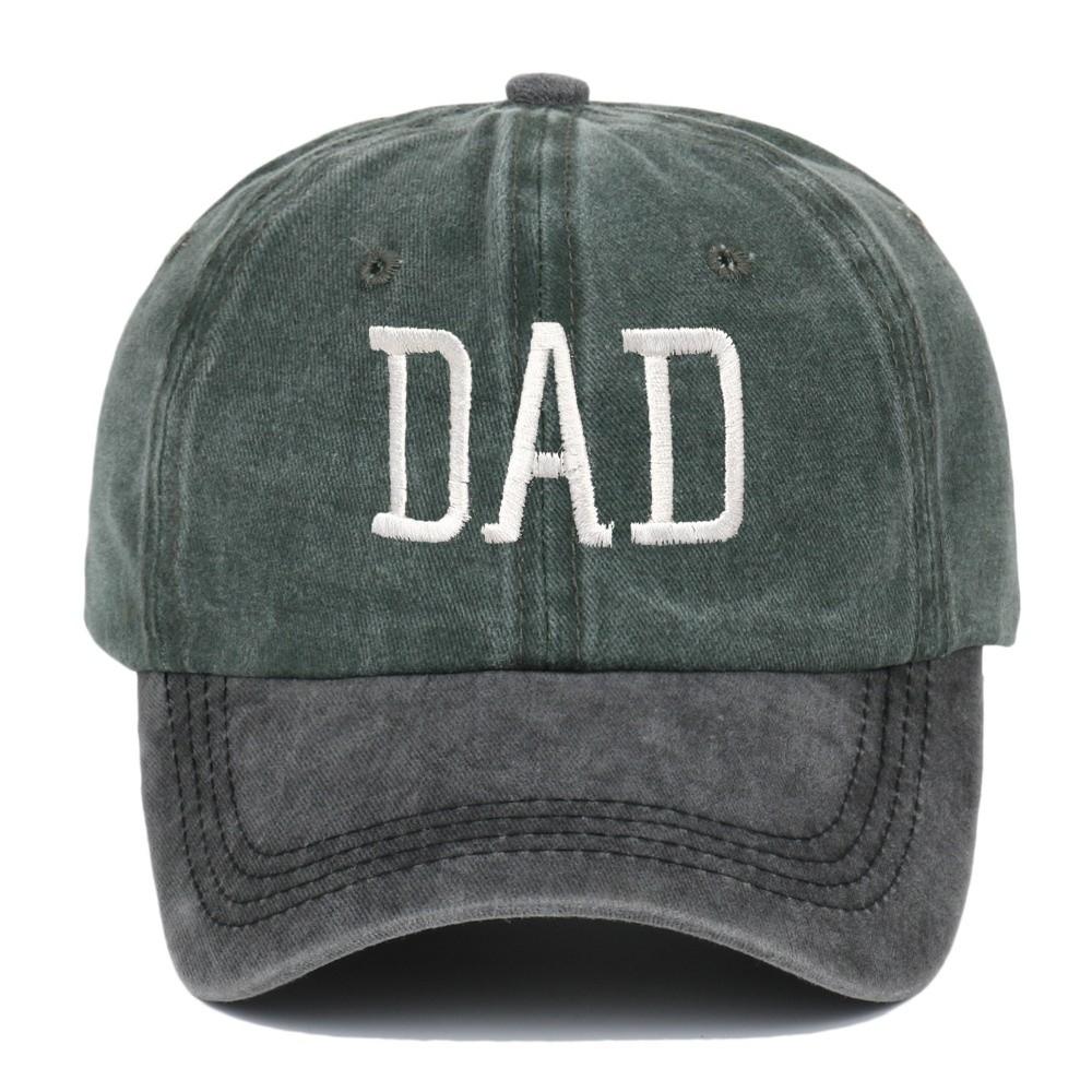 2pcs/set Washed Cotton Couple Mom Dad Baseball Cap Adjustable Sun Hat Vintage Dad Hat For Man Women