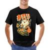 Sushi Chef Cat - Funny Restaurant Kitty - Japanese Food T-Shirt Shirts Graphic Tees Vintage T Shirt Plain T Shirts Men