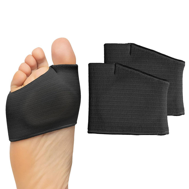 Forefoot Socks with Metatarsal Pads Toe Separator Pain Relief Sleeve for Calluses Blisters Shoe Corrector Gel Foot Cushion Comfortable Convenient